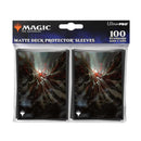 MTG Duskmourn 100ct Deck Protector Sleeves Commander Valgavoth Harrower of Souls 2