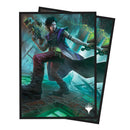 MTG Duskmourn 100ct Deck Protector Sleeves Commander Winter Cynical Opportunist 1