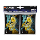 Magic The Gathering Duskmourn 100ct Deck Protector Sleeves Wandering Rescuer 2