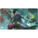 Magic The Gathering Duskmourn Playmat Commander Winter Cynical Opportunist 1