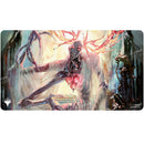 Magic The Gathering Duskmourn Playmat Mythic Cycle White Overlord of the Mistmoors 1