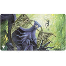 Magic The Gathering Duskmourn Playmat Mythic Cycle Green Overlord of the Hauntwoods 1