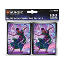 Magic: The Gathering - 2025 Multiplanar Race Set 100ct Deck Protector Sleeves Commander A 2