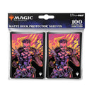 Magic: The Gathering - 2025 Multiplanar Race Set 100ct Deck Protector Sleeves Borderless Racer 4 2
