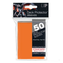Standard Deck Protectors (50ct) - Orange 1