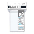 Matte Small Deck Protectors 60CT White Card Sleeve by Ultra Pro 1