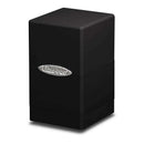 Tower Deck Box Black Satin Deck Box by Ultra Pro 1