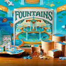 Fountains Board Game by USA OPOLY 2