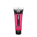 UV Neon Face + Body Paint Pink 10ml Make Up Unisex 1