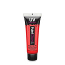 UV Neon Face + Body Paint Red 10ml Make Up Unisex 1