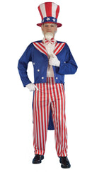 Uncle Sam Costume Adult Mens USA Suit 1