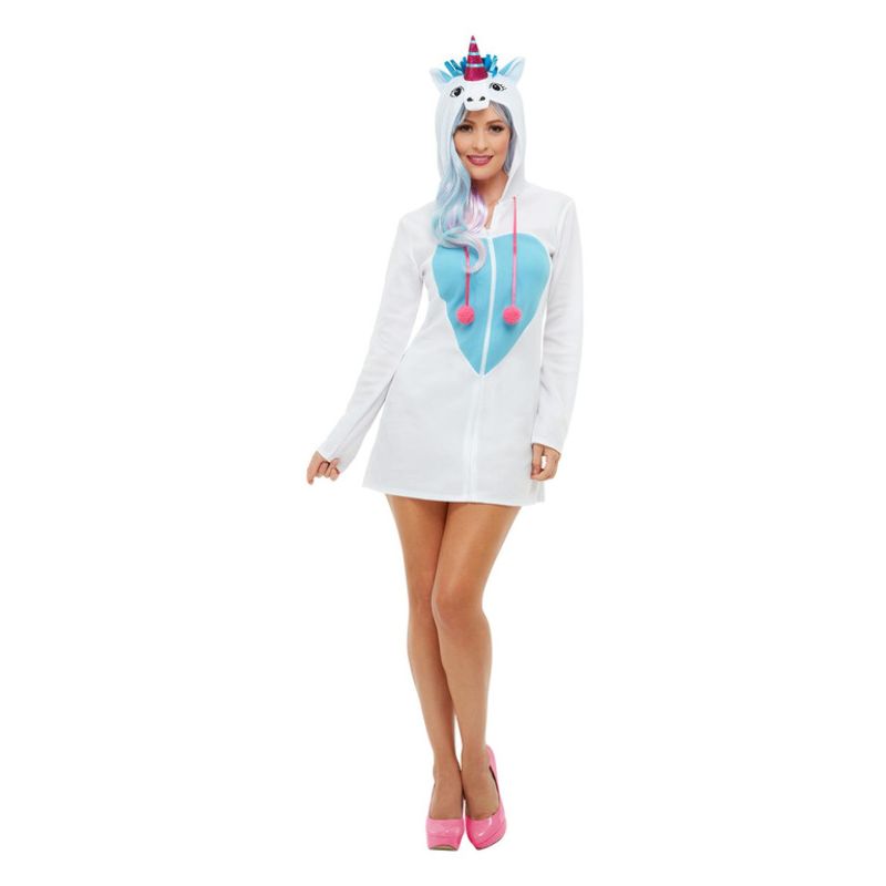 Unicorn Costume White Adult_1