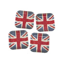 Union Jack Vintage Print Paper Plates Adult White_1