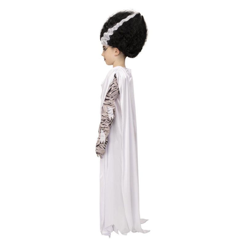 Universal Monsters Bride of Frankenstein Costume Child White_3