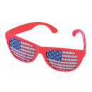 Usa Patriotic Flag Glasses Red Costume Accessories Unisex 1