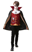 Vampire Boy Costume Dracula Kids Suit 2