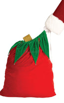 Velvet Santa Bag With Bel Costume 1