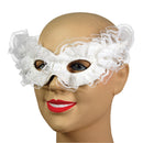 Venetian Carnival Mask White Eye Masks Unisex 1