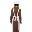 Victorian Kit Kids White Apron with Mop Cap Costume Dress Up 3