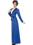 Victorian Nanny Costume Adult Blue Mary Poppins 2