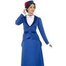 Victorian Nanny Costume Adult Blue Mary Poppins 3