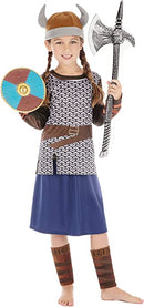 Viking Girl Childrens Costume 1