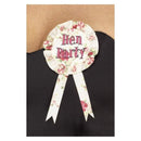 Vintage Hen Party Rosette Adult Multi 2