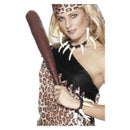 Voodoo Caveman Set Adult White Fang Necklace Earrings Bracelet 1