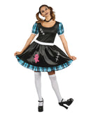 Voodoo Lady Costume Black Dress 1