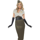 WW2 Army Pin Up Spice Darling Costume Adult Green 1
