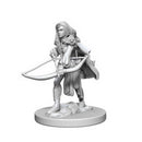 Pathfinder Deep Cuts Unpainted Miniatures: Human Female Fighter 2