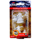 D&D Unpainted Miniatures: Human Male Wizard 1