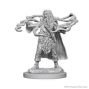 D&D Unpainted Miniatures: Human Male Sorcerer 2