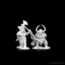 Dwarf Female Barbarian D and D Nolzurs Marvelous Unpainted Miniatures W4 Miniature Game by Wiz Kids 2
