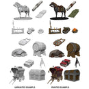 D&D Unpainted Miniatures: Adventurer's Campsite 1