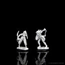 Dungeons and Dragons Unpainted Miniatures Tiefling Female Rogue Roleplaying Game Accessory