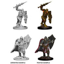 Death Knight and Helmed Horror D and D Nolzurs Marvelous Unpainted Miniatures 100D and D Miniature Game by Wiz Kids 1