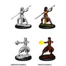 Female Half Elf Monk D and D Nolzurs Marvelous Unpainted Miniatures W10 Miniature Game by Wiz Kids 1