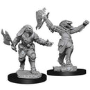 Female Dragonborn Fighter D and D Nolzurs Marvelous Unpainted Miniatures W11 Miniature Game by Wiz Kids 1