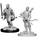 Male Human Ranger: D&D Nolzur's Marvelous Unpainted Miniatures (W11) 1