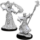 Male Human Sorcerer: Pathfinder Battles Deep Cuts Unpainted Miniatures (W11) 1