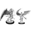 Deva and Erinyes D and D Nolzurs Marvelous Unpainted Miniatures W13 Miniature Game by Wiz Kids 1