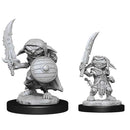 Goblin Fighter Male Pathfinder Battles Deepcuts Unpainted Miniatures W13 100DEEP Miniature Game by Wiz Kids 1
