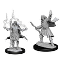 Elf Sorcerer Male Pathfinder Battles Deepcuts Unpainted Miniatures W14 Miniature Game by Wiz Kids 1