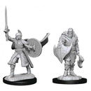 Magic the Gathering Unpainted Miniatures: Human Berserkers 1