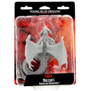 Young Blue Dragon D and D Nolzurs Marvelous Unpainted Miniatures W15 100D and D Miniature Game by Wiz Kids 1