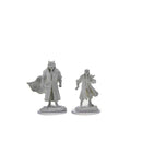 Male Human Sorcerer Merchant and Tiger Demon Critical Role Unpainted Miniatures W3 Miniature Game by Wiz Kids 3