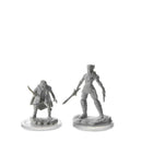 Elf Rogue and Half Elf Rogue Protege D and D Nolzurs Marvelous Unpainted Miniatures W19 Miniature Game by Wiz Kids 3