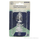 Lucien Tavelle and Cree Deeproots Critical Role Unpainted Miniatures W5 Miniature Game by Wiz Kids 1