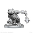 Pathfinder Battles Deep Cuts Unpainted Miniatures Boggard Scout and Castoroides